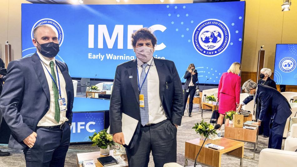 Guzmán en reunión de ministros de Finanzas del G20 20211013
