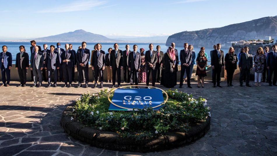 Santiago Cafiero G20 Italia 20211013