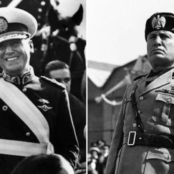 Perón y Mussolini | Foto:Cedoc