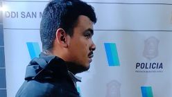 Lautaro Caín, de 24 años, acusado de ser el jefe de banda de ladrones que asesinó al subcomisario Rodrigo Becker en Caseros.