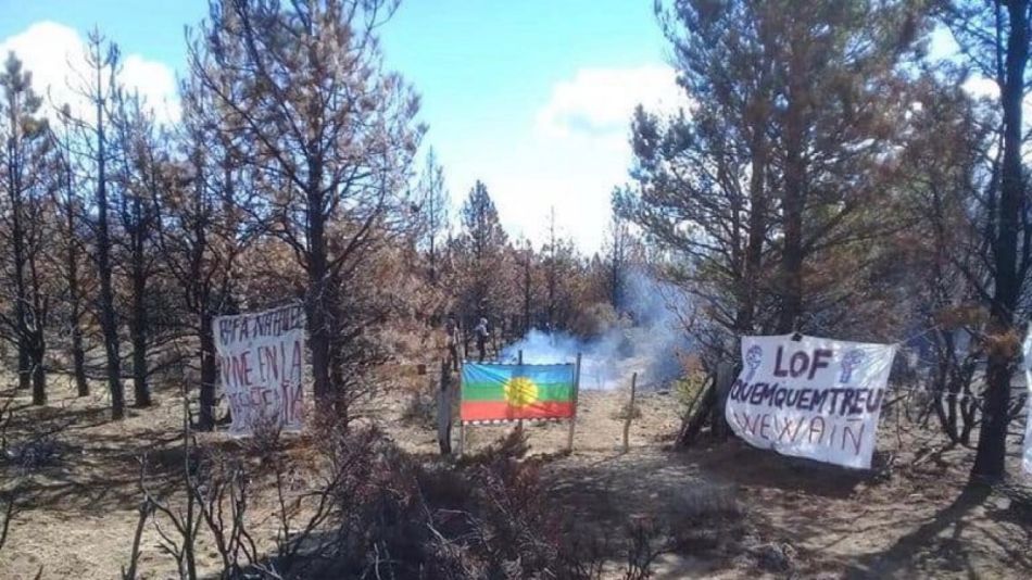 Toma de tierras en El Bolsón