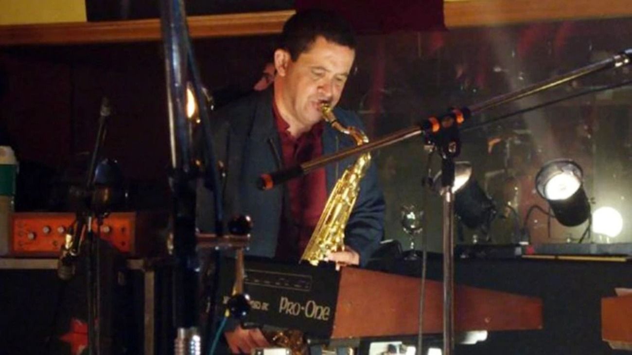 El ex saxofonista de Los Fabulosos Cadillacs, Ignacio Alfredo Pardo.