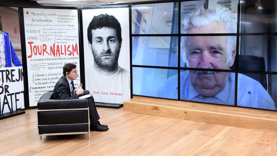 José Pepe Mujica, en la entrevista de Jorge Fontevecchia.
