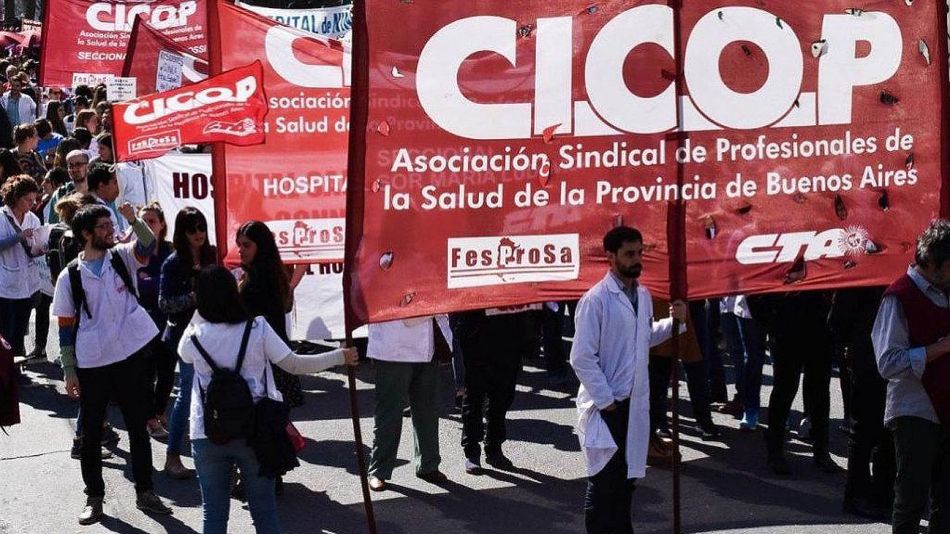 Movilización Médicos La Plata 20211018