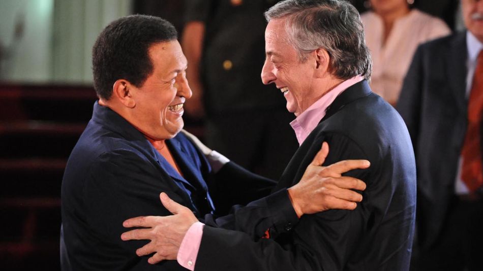 Hugo Chavez y Nestor Kirchner 20211019