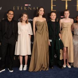 Angelina Jolie hereda a su hija Zahara el icónico vestido de los Óscar