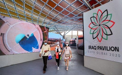 El Pabellón de Irak, en la Expo 2020 Dubai –en Unión de Emiratos Arabes– que se inauguró en octubre de 2021.