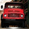 El camión Mercedes-Benz 1114 participará de la caravana.