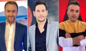 Adrián Pallares, Rodrigo Lussich y Ángel de Brito