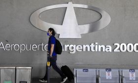 ezeiza airport stock