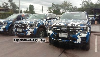 La nueva Ford Ranger aparece en versiones XLT, Wildtrack y FX4