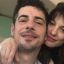 Esteban Lamothe y su novia