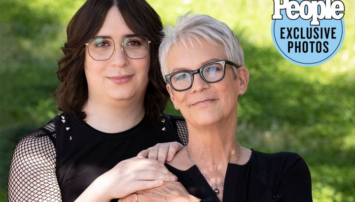 Jamie Lee Curtis posa por primera vez con su hija Ruby