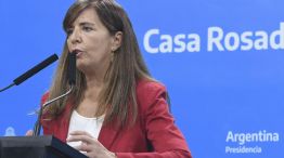 Conferenciade prensa de la portavoz de la presidencia Gabriela Cerruti 20211021