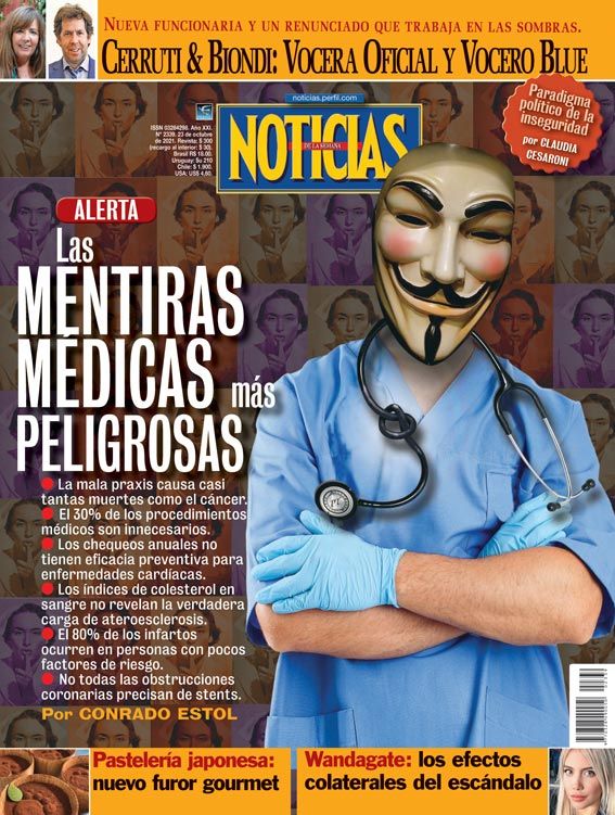 Tapa Nº 2339 | Alerta: Las mentiras médicas más peligrosas | Foto:Pablo Temes