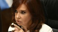 La vicepresidenta Cristina Kirchner.