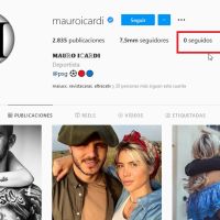 Icardi compartió una polémica foto junto a Wanda Nara y después la dejó de seguir