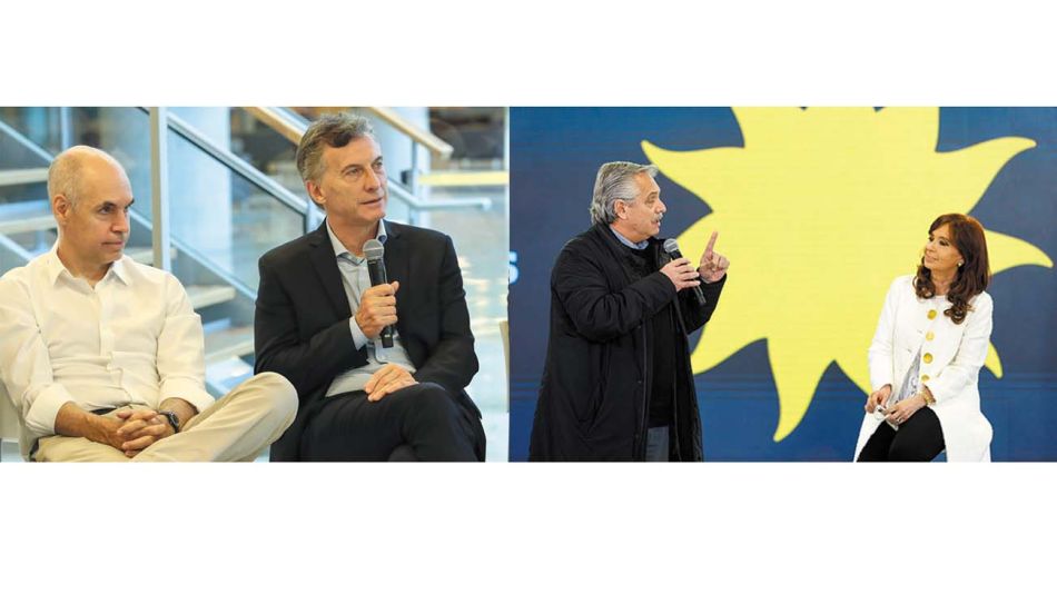 Coaliciones tironeadas por sus creadores. Distintos Edipo en Alberto Fernández y Rodríguez Larreta.