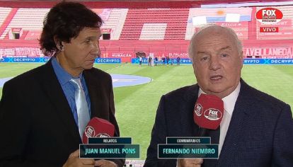 Niembro volvió a las transmisiones y ya genera tensión en el círculo rojo del fútbol argentino.