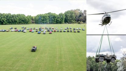 Mirá este increíble encuentro por los 80 años de Jeep