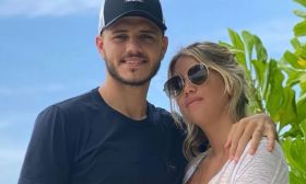 Mauro Icardi y Wanda Nara