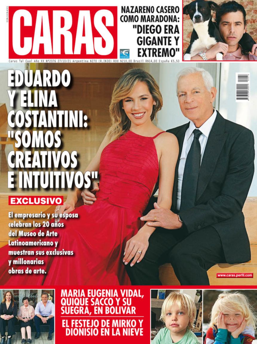 Eduardo y Elina Costantini: "Somos creativos e intuitivos"