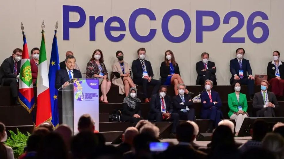 Cumbre previa a la COP 26 en el Centro de Conferencias de Milán