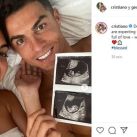 Cristiano Ronaldo confirmó que será papá de gemelos