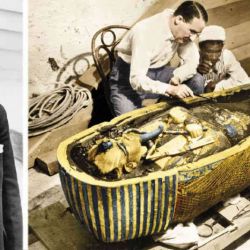 El 4 de noviembre de 1922 Howard Carter descubrió la tumba del faraón Tutankamón