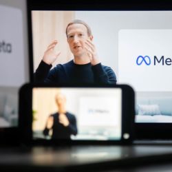 Zuckerberg en la presentación de Meta.  | Foto:CEDOC