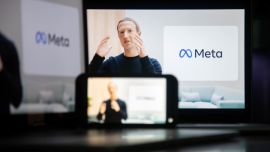 Zuckerberg en la presentación de Meta.