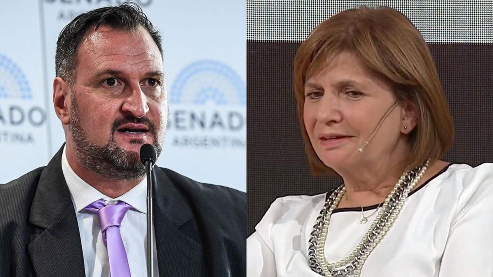 Patricia Bullrich y Luis Tagliapietra