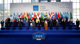 La "Foto de Familia" de la Cumbre del G20 en Roma.