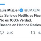 Luis Miguel dejó en claro qué opina sobre su bioserie 