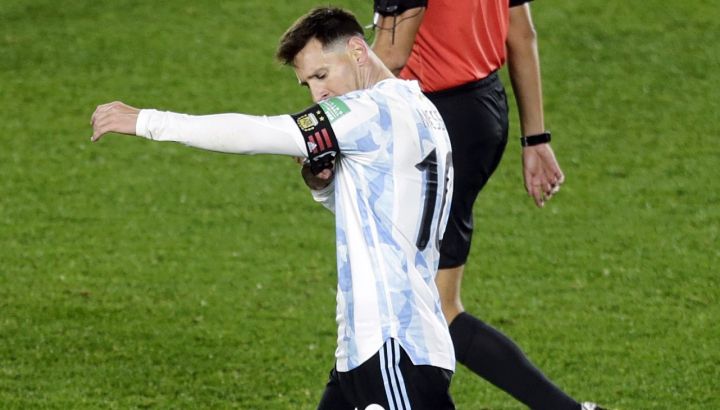 Lionel Messi, goleador histórico de la Selección argentina. //Fotobaires