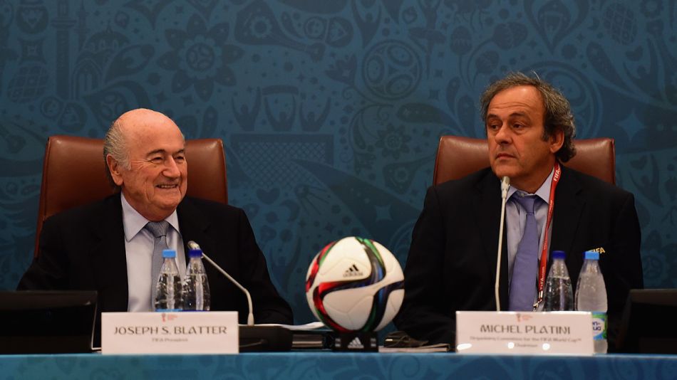 Sepp Blatter y Michel Platini 20211102