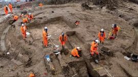 Las estatuas estaban en perfecto estado de conservación.