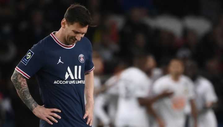 Lionel Messi no encuentra su mejor versión en PSG por las molestias físicas que arrastra. //AFP