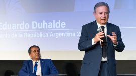 Eduardo Duhalde: "Cristina Kirchner tiene una enfermedad vinculada con el dinero"