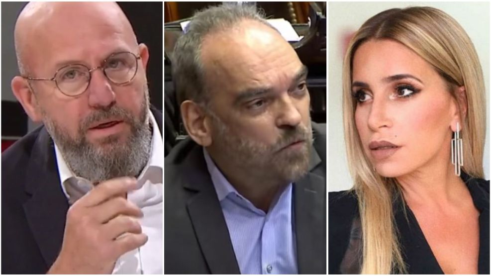 Waldo Wolff, Fernando Iglesias y Florencia Peña, enfrentados en Tribunales.
