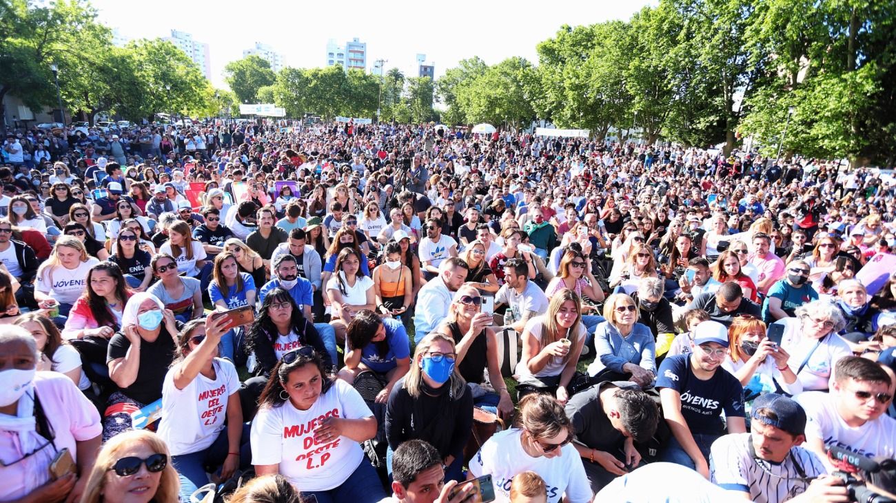 El gobernador de la provincia de Buenos Aires, Axel Kicillof, en La Plata.