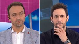 El picante reclamo de Adrián Pallares a Rodrigo Lussich en Intrusos: "Me verdugueaste"