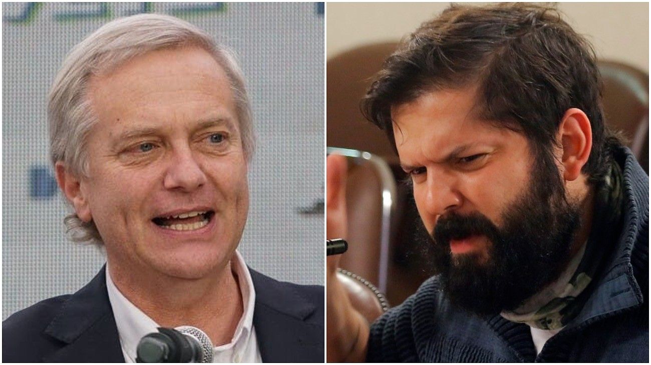 José Kast y Gabriel Boric, los candidatos de derecha e izquierda favoritos en Chile.