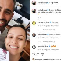 Pampita y el Pollo Álvarez compartieron cómo se preparan para conducir Los Martin Fierro 2021
