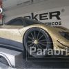 El singular Pagani Zonda F construido con monedas uruguayas (Fotos: gentileza de Martín D'Elia)