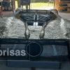 El singular Pagani Zonda F construido con monedas uruguayas (Fotos: gentileza de Martín D'Elia)