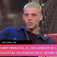 Santi Maratea reveló el beneficio económico que obtiene con las colectas solidarias