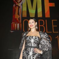Pampita en los Martín Fierro de Cable: impactantes looks acompañada por Bautista Vicuña