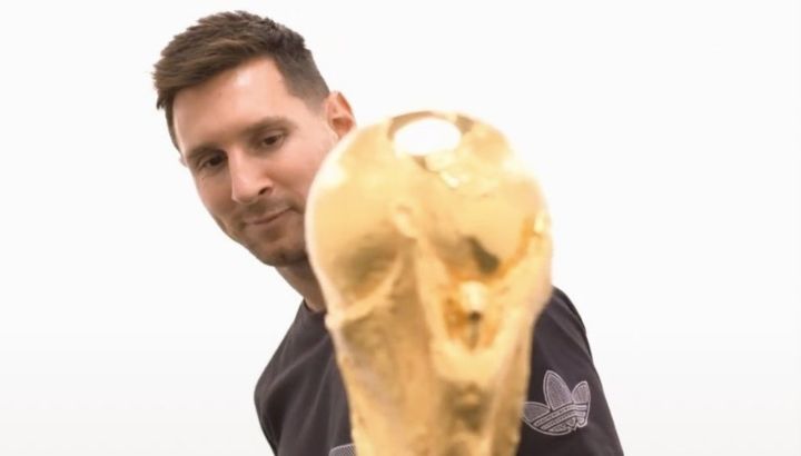 Su deseo máximo: Lionel Messi todavía sueña con ser campeón del mundo con la Selección argentina. //Captura video