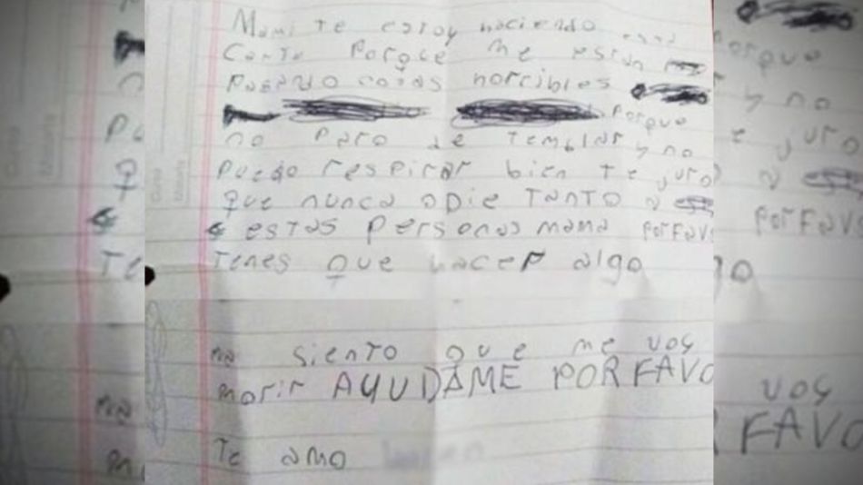 Carta Acoso Escolar